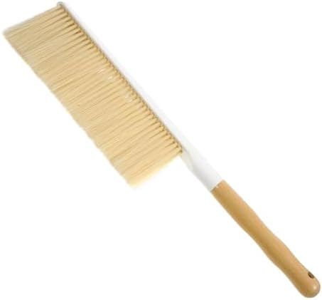 GOOHOCHY Wooden Duster Brush for Bed Sofa Carpet Cleaning