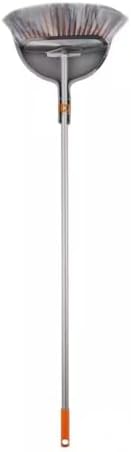 DUWASPORTS Smooth Sweep Angle Broom with Dustpan Set
