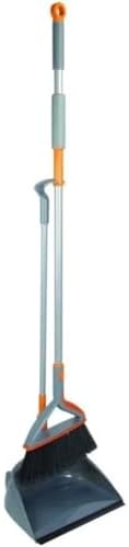 Standing Broom and Dustpan Set for All Floors
