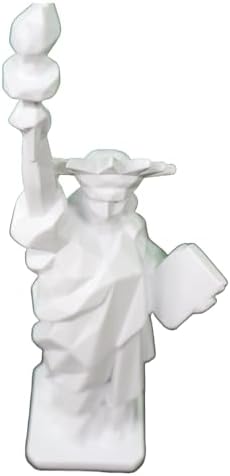White Statue of Liberty Sculpture 11 Inches Tall