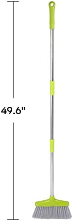 FGY 48 Broom Dustpan Set with Green Handle