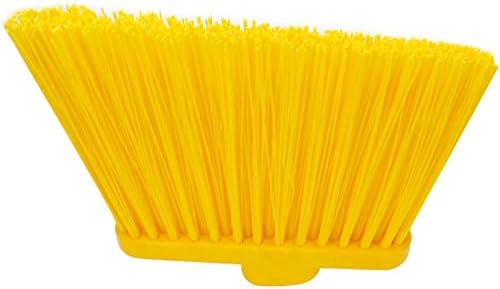 SPARTA 12 Inch Yellow Angled Broom Head Pack of 12