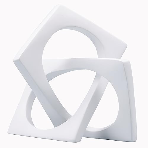 DOVDOV Geometric Cube Knot Sculpture Decor