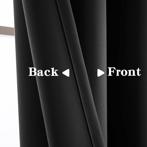 IGEMAEVE Blackout Doorway Curtains 96 Inch Length