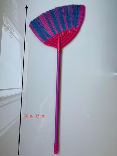 Soft Plastic Broom for Indoor and Outdoor Cleaning