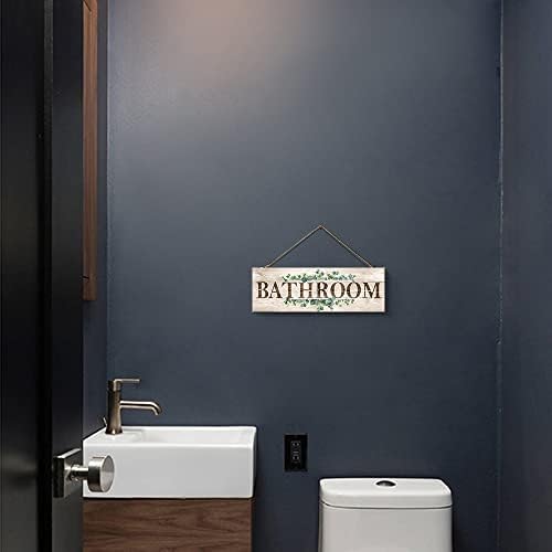 VGICH Bathroom Sign Wall Decor 47x137 Inches