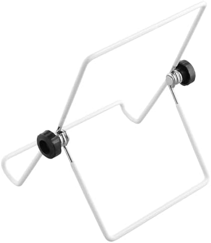 HAKZEON 20-Pack White Wire Easel Stands for Display