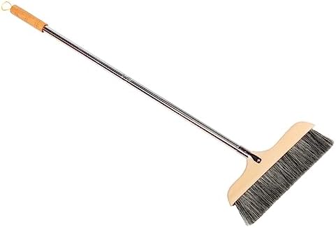 Beavorty Wooden Broom for Indoor Cleaning