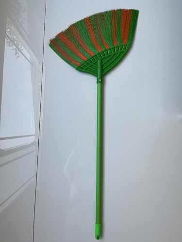 Soft Plastic Broom for Indoor and Outdoor Cleaning