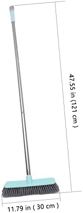 HOUDERCO Long Handle Floor Cleaning Brush with Soft Bristles