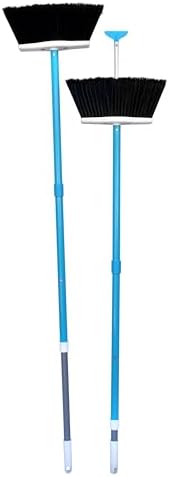 3-Pack SweepEasy Scrape Sweep Go Broom - Blue 1