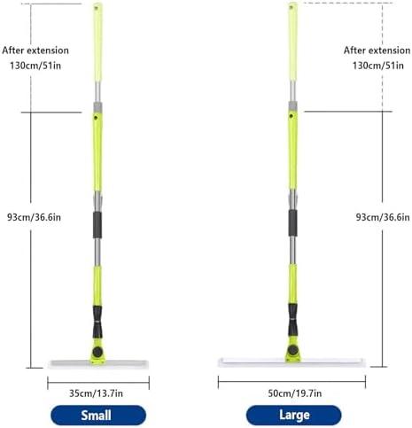 Silicone Broom for Floor Cleaning 50x130cm Long Handle