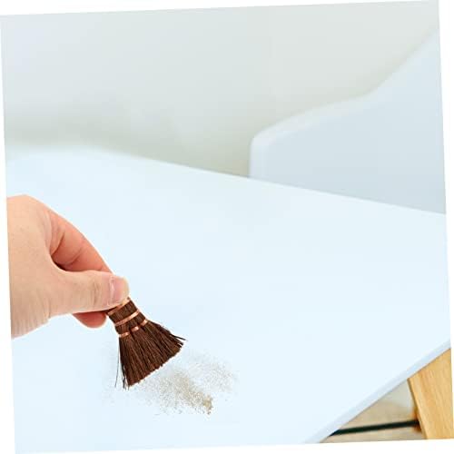 Mini Hand Broom Set for Tea Ceremony and Desk Cleaning