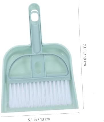 STOBOK Pet Fur Cleaning Broom Dustpan Set 1