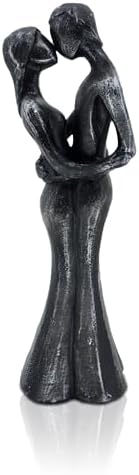 Xmeden Romantic Couple Resin Sculpture for Anniversary Gifts
