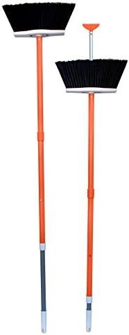 3-Pack SweepEasy Broom - Scrape Sweep Go for IndoorOutdoor