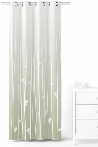 Onekaccu Sage Green Grommet Door Curtain 52x96