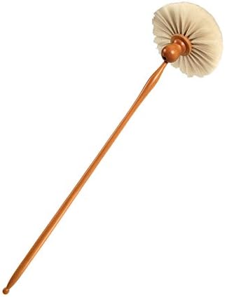 Redecker Push Broom with Waxed Beechwood Handle
