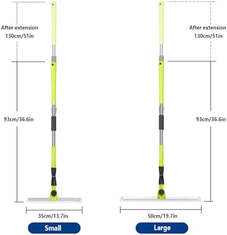 Silicone Broom with 130cm Heavy Duty Handle