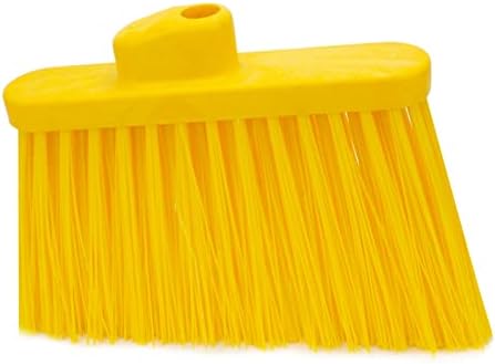 SPARTA 12 Inch Yellow Angled Broom Head Pack of 12