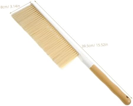 GOOHOCHY Wooden Duster Brush for Bed Sofa Carpet Cleaning