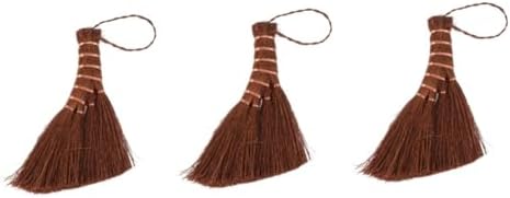 FOMIYES 3PCS Natural Palm Broom Set for Easy Cleaning 1