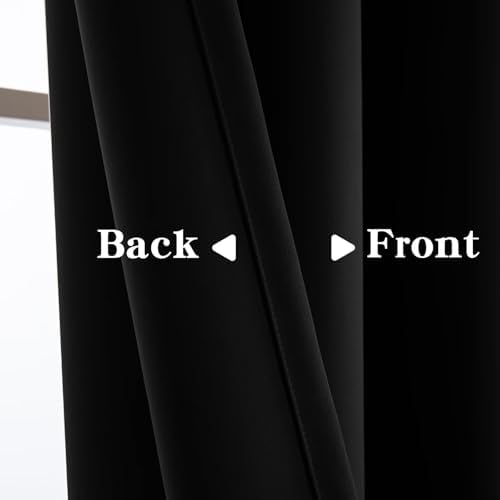 IGEMAEVE Blackout Doorway Curtains 96 Inches Long