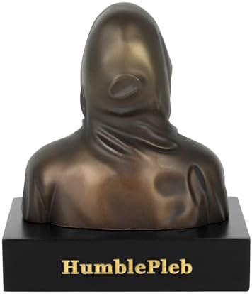 Handmade 4 BTC Satoshi Nakamoto Sculpture Resin Statue