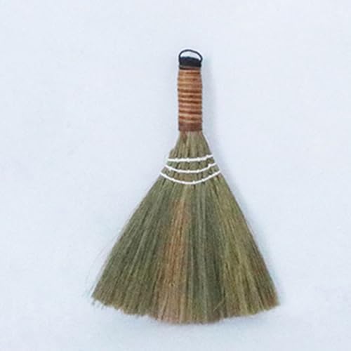 VOSAREA 2PCS Hand Woven Kitchen Broom with Wood Handle