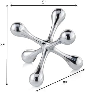 Modern Day Accents 3903 Cantillo Decorative Jack Silver