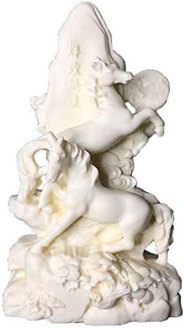 Feng Shui Horse Statue Figurine for Good Luck and Prosperity