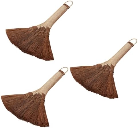 MAGICLULU 3pcs Ergonomic Handle Handmade Desktop Duster