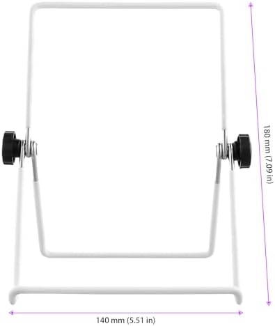 HAKZEON 20-Pack White Wire Easel Stands for Display