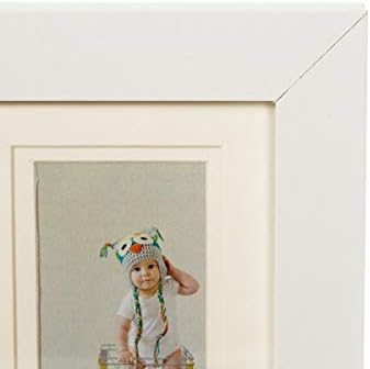 WOOD SIDE ORBIS My First Year Baby Keepsake Frame - White