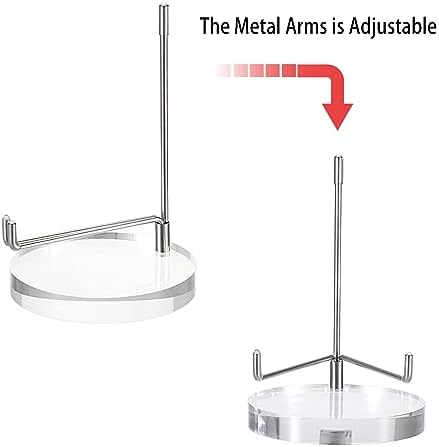 Hipiwe Adjustable Metal Arm Easel with Acrylic Base 1