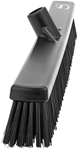 Vikan 24 Combo Push Broom - SoftStiff Black