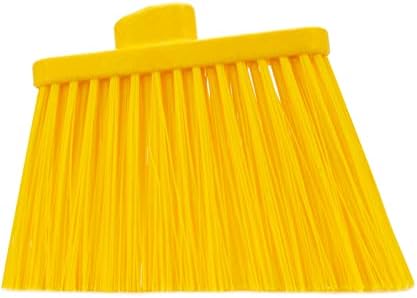 SPARTA 12 Inch Yellow Angled Broom Head Pack of 12