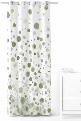 Onekaccu Sage Green Door Curtain with Grommet
