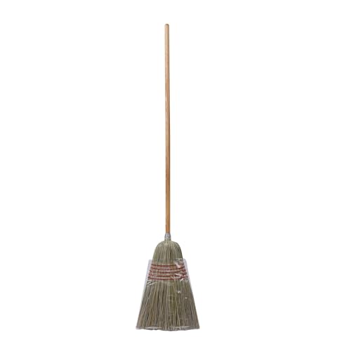 Boardwalk Corn Fiber Broom 535 Length Natural Bristles 6Carton