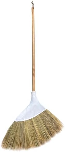 AW BROOMS Natural Handmade Broom - 45 Inch Long Handle