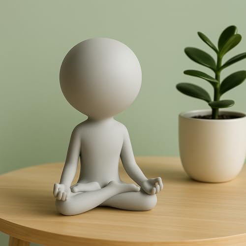 EVOX Buddha Statue Yoga Gift Modern Decor