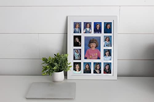 Kate Milo School Year Photo Frame White