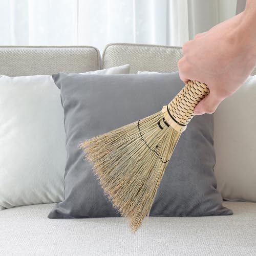Kichvoe Mini Corn Broom for Multi Surface Cleaning 1