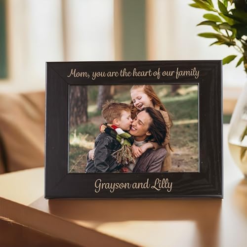 Lifetime Creations Custom Picture Frame for Personalized Gifts - Black 8x10 Landscape