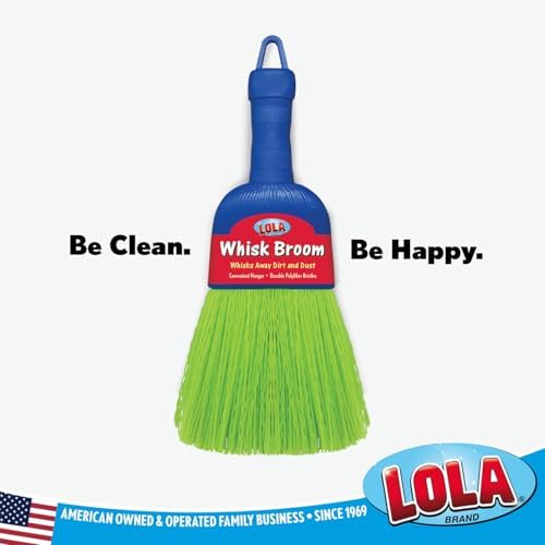 Lola 6-Pack Hand Broom with Hang Hole for Easy Storage