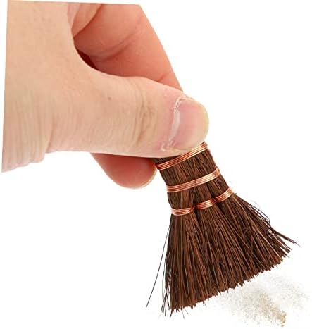 Mini Palm Broom Set - Hand Broom for Cleaning and Tea Ceremony