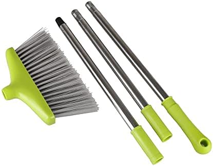 FGY 48 Broom Dustpan Set with Green Handle