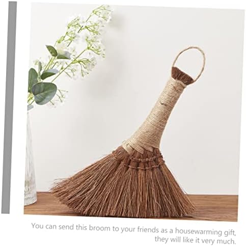 SAFIGLE Heavy Duty Hand Broom for Home Cleaning