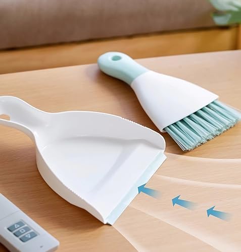 YCSXhandpick Hand Broom and Dust Pan Combo Set for Gap Cleaning