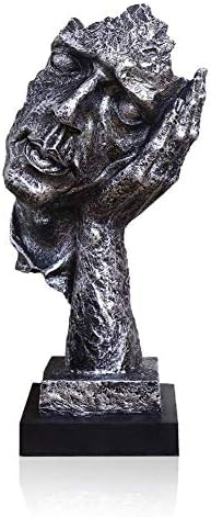 Lependor The Thinker Statue - Handcrafted Resin Abstract Sculpture
